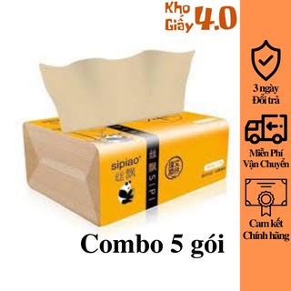 FSALE Combo 5 gói giấy ăn SIPIAO chính hiệu