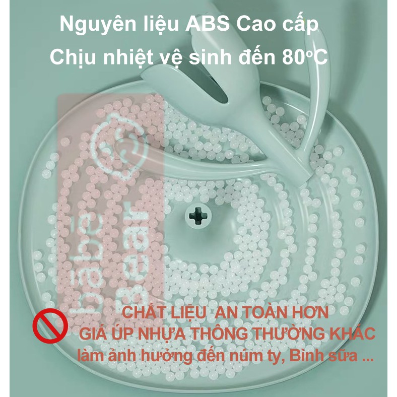  Giá úp bình sữa Kichilachi cho bé hình cây, nhỏ gọn tiện lợi