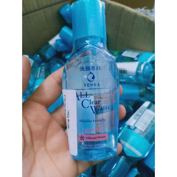 Nước Tẩy Trang Sạch Sâu Dịu Nhẹ Senka All Clear Water Fresh 70ml