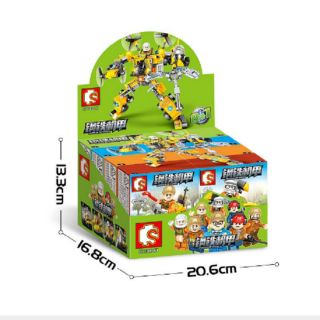 BỘ LẮP RÁP ROBOT SEMBO BLOCK