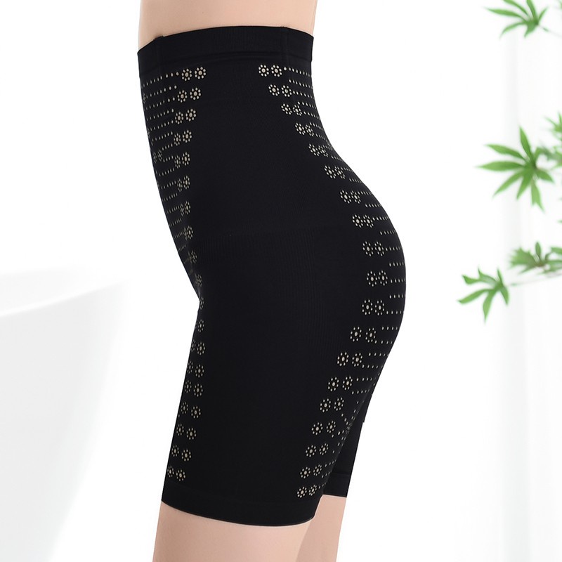 Liệu pháp từ tính graphene body shaper bụng quần cạp cao quần lót nâng mông quần lót liền mạch quần lót định hình cơ thể của phụ nữ