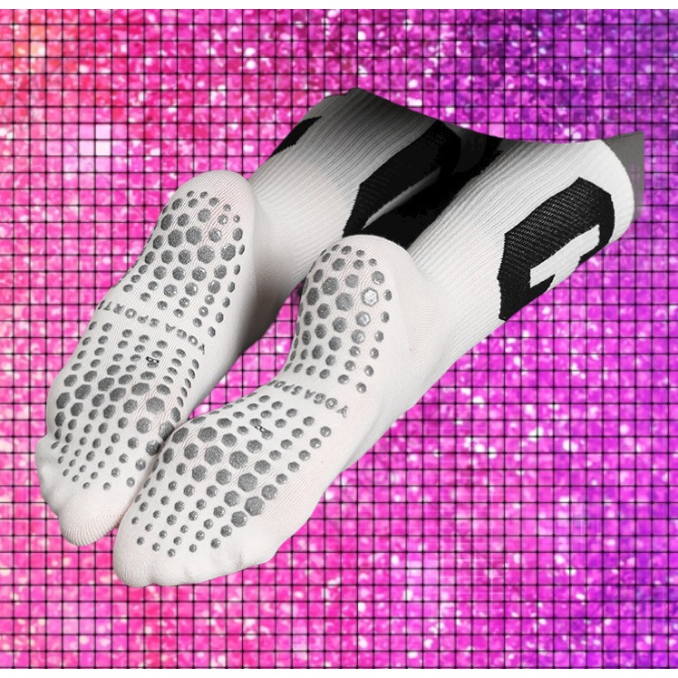 Vớ, Tất  yoga chống trượt, khiêu vũ, Vớ Pilates chuyên nghiệp cotton thấm mồ hôi.