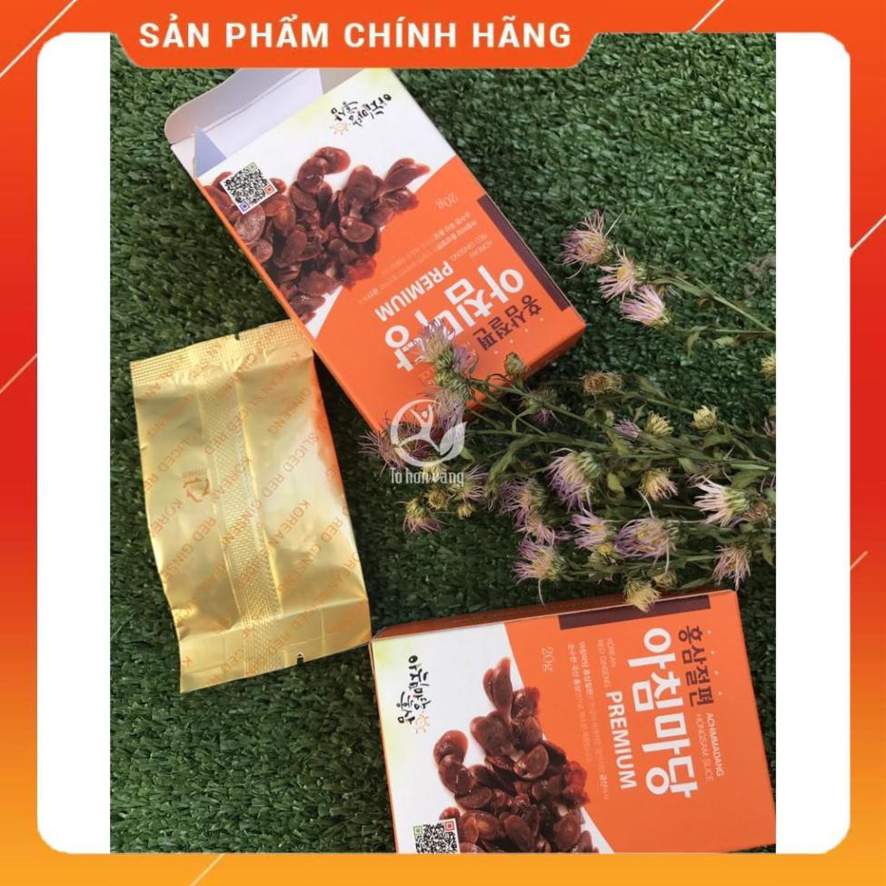 [ Giá Sỉ ] Hồng Sâm Lát Tẩm Mật Ong Achim Hàn Quốc, Hộp 200gr