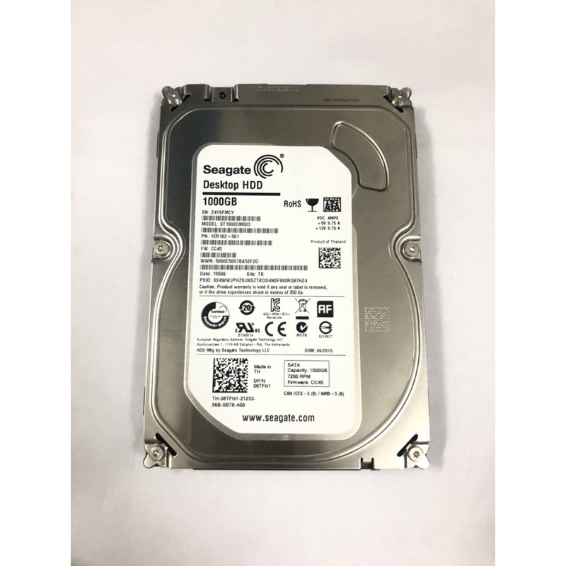 Ổ cứng Seagate 1TB mới 99% bh 1 tháng