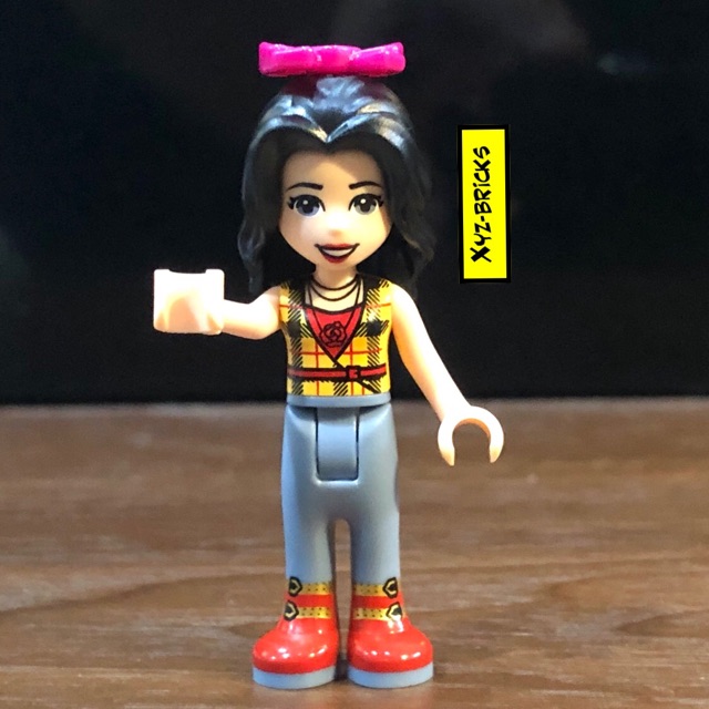 Mô Hình Lego Frnd299 - Friends Vicky Kèm Quần Dài Và Giày Bốt Đỏ