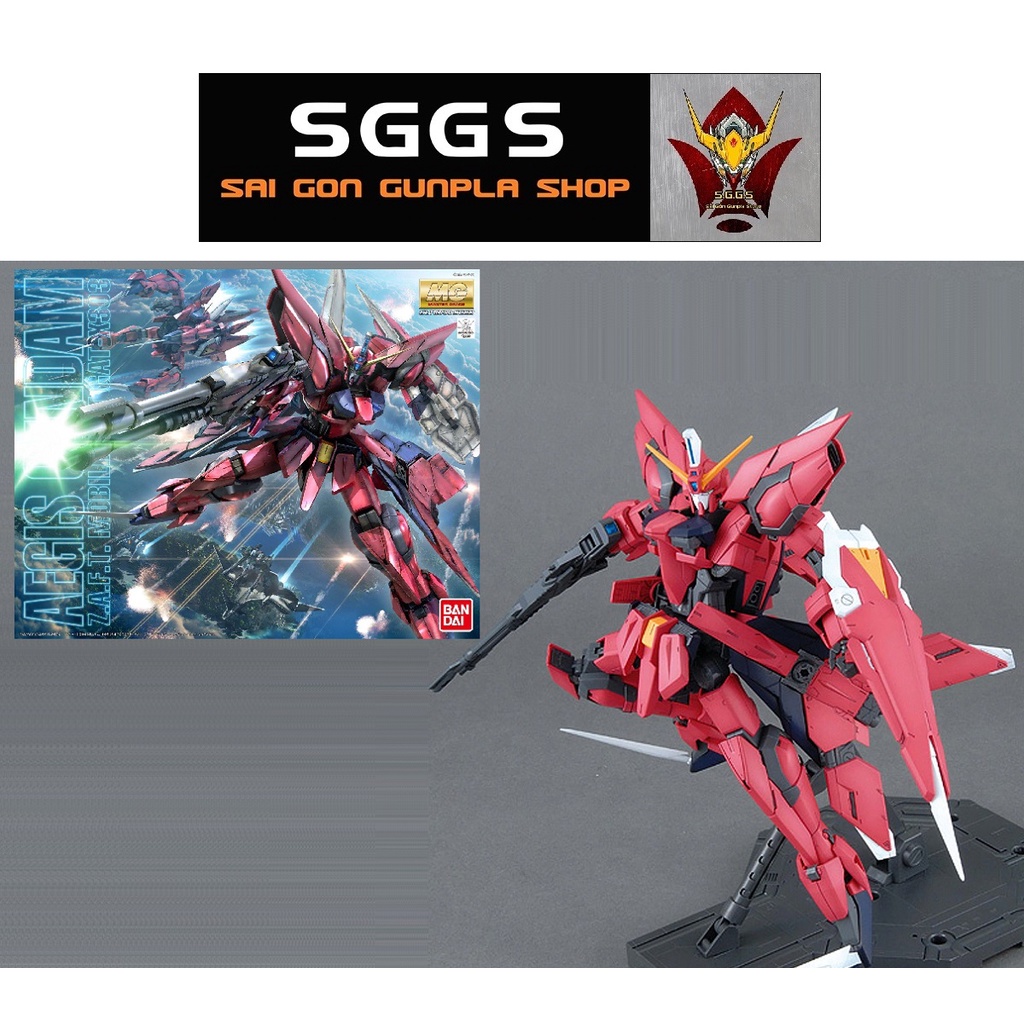 Gundam Bandai MG Aegis Gat X303 Gundam Seed Mô Hình Nhựa Đồ Chơi Lắp Ráp Anime Nhật Tỷ lệ 1/100