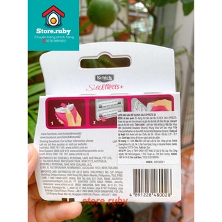 Lưỡi Dao Cạo  Dàng Cho Nữ Schick Silk Effects 3S(mua 2 tặng 1 trong cùng 1 hộp)