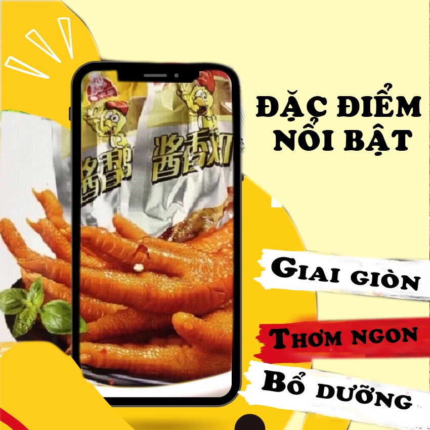 Chân gà cay Tứ Xuyên trung quốc ăn vặt gói 32 gam siêu ngon