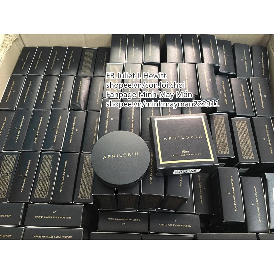 Phấn Nước April Skin Black Magic Snow Cushion SPF 50++ | BigBuy360 - bigbuy360.vn