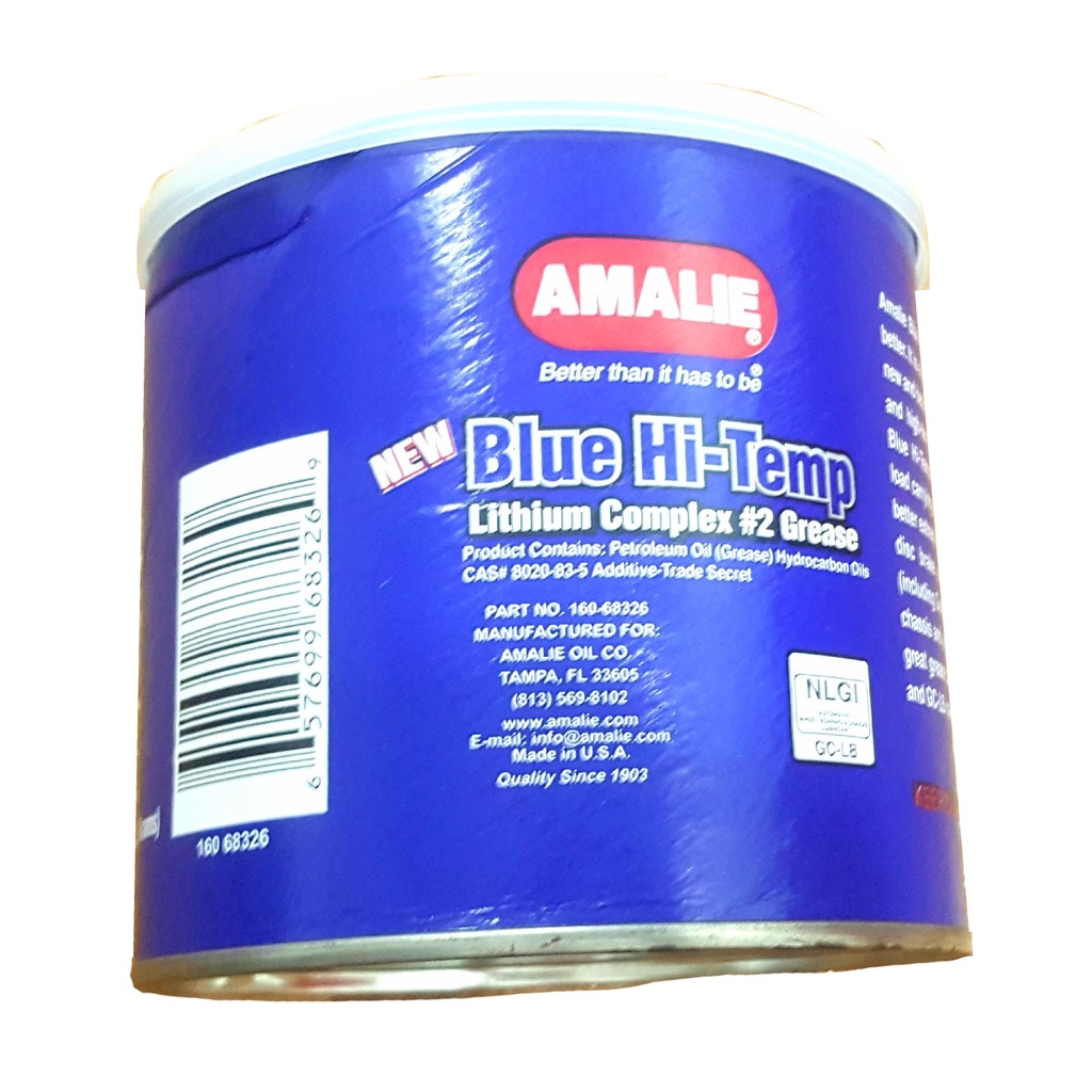 AMALIE GREASE BLUE HI-TEMP GREASE NLGI # 2 0,5 KG