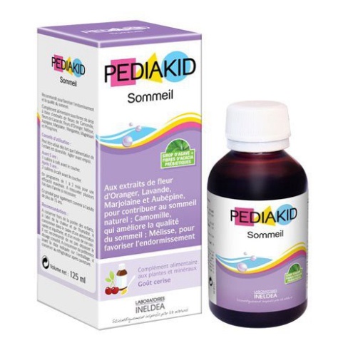 Pediakid kích thích ngủ ngon (125ml) - hộp màu tím