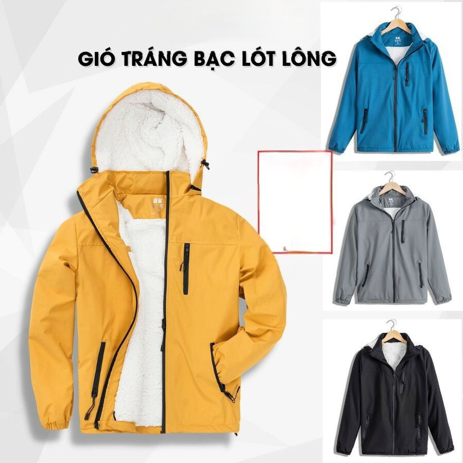 Áo khoác gió lót lông cừu chống nước , áo khoác đôi nam nữ cao cấp - Hàng mới về