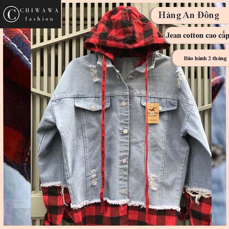 Áo Khoác Jean Nam Nữ Mix Model Hoodie &amp; Sơ Mi Cực Chất MIX07 - Mua Ngay