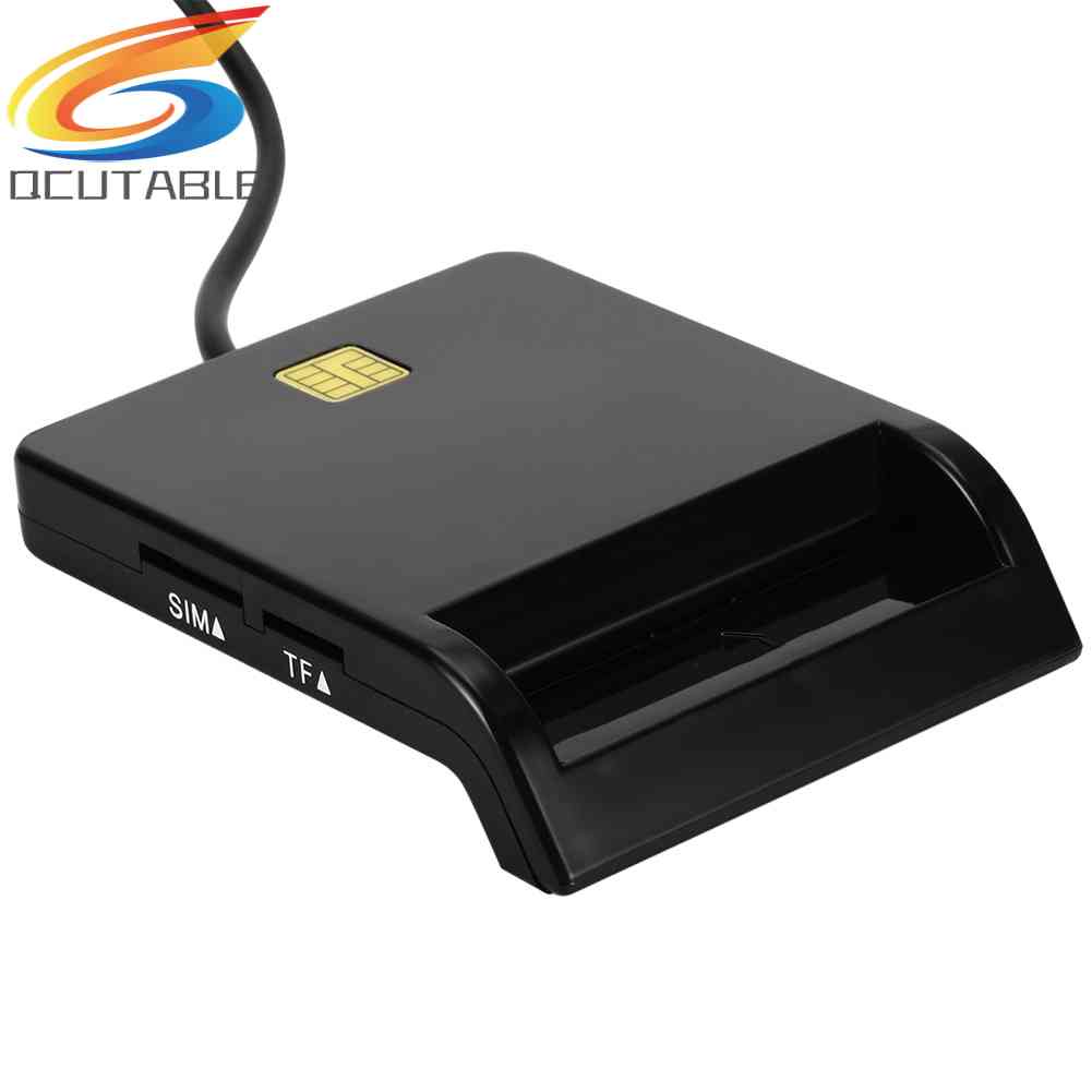 Đầu Đọc Thẻ Thông Minh USB 2.0 Cho DNIE ATM CAC IC SIM Cho Windows Linux