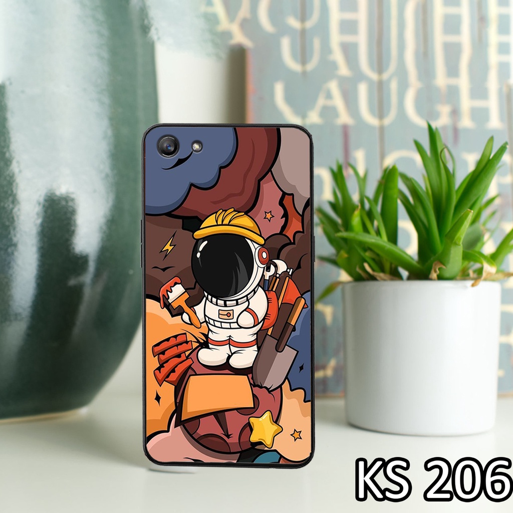 Ốp lưng Oppo A59 - Oppo F1S - Oppo F1 Plus - Ốp in hình Phi hành gia cực hot