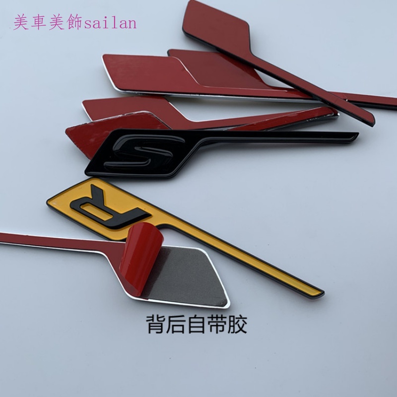 Phù Hợp logo Dán Trang Trí Đuôi Xe Hơi mercedes-benz benz c63s gtr gt53 gt50