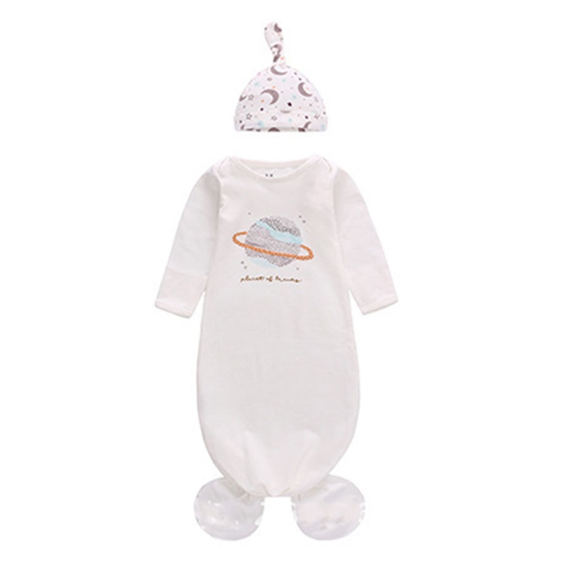 Bộ Áo Liền Quần Bằng Cotton Có Nón Cho Bé Chụp Ảnh