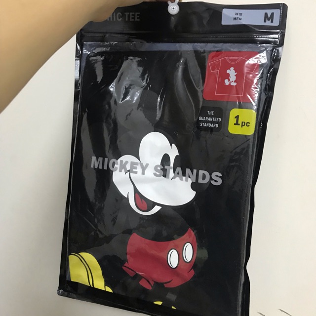Áo chuột Micky đen