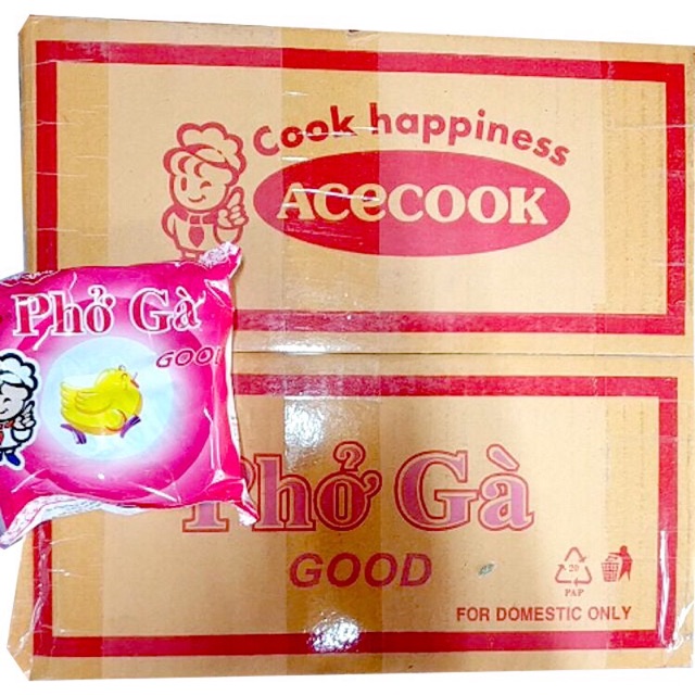 Thùng phở gà, phở bò Good 68g*30 gói
