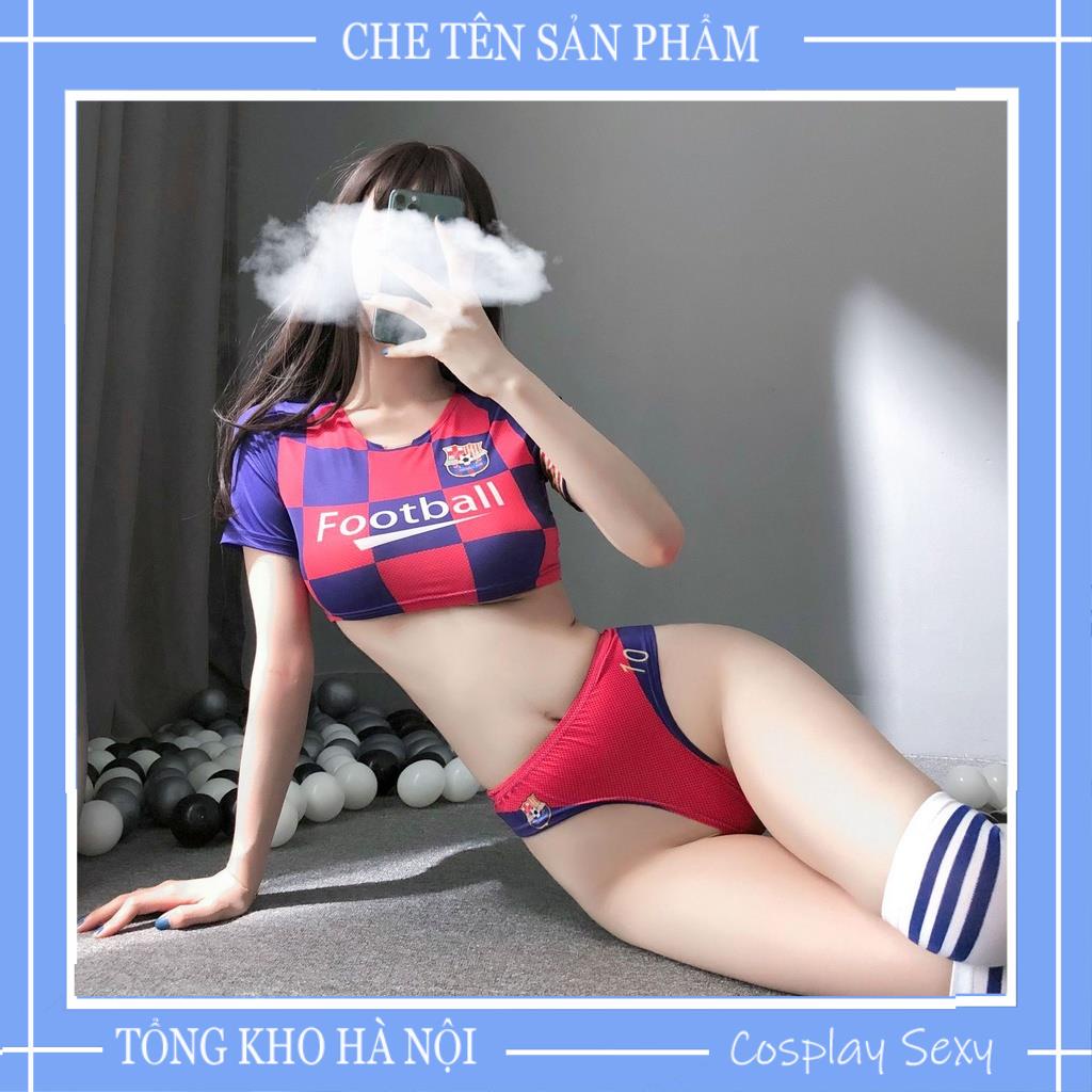 Cosplay Sexy Bóng Đá Basketball - Bộ Đồ Ngủ Cosplay Thể Thao Tiếp viên croptop gợi cảm sexy, Ivyshop | BigBuy360 - bigbuy360.vn