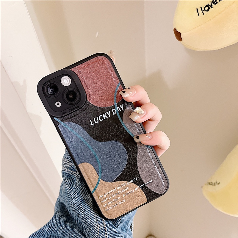 Ốp lưng iphone Ốp Điện Thoại Họa Tiết Trái Vải Cho Iphone7 / 8plus / x / xs / 11 / 14pro / 13 / pro / max / plus / Promax Dinuo case