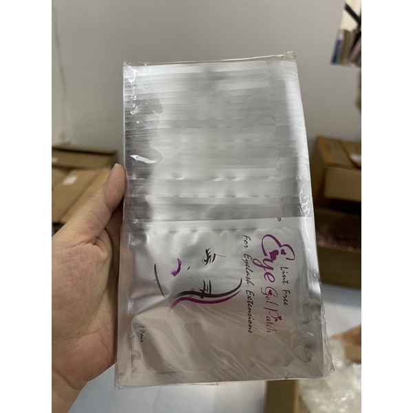 Gel pad dán mi dưới 50cái / lốc, chuyên dụng cho nối mi - Sushi nail mi