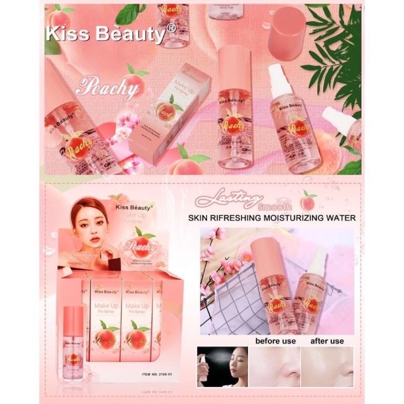 Xịt Khoáng Khoá Trang Điểm Đào Hasaya Girl Giữ Lớp Nền Hoàn Hảo | BigBuy360 - bigbuy360.vn