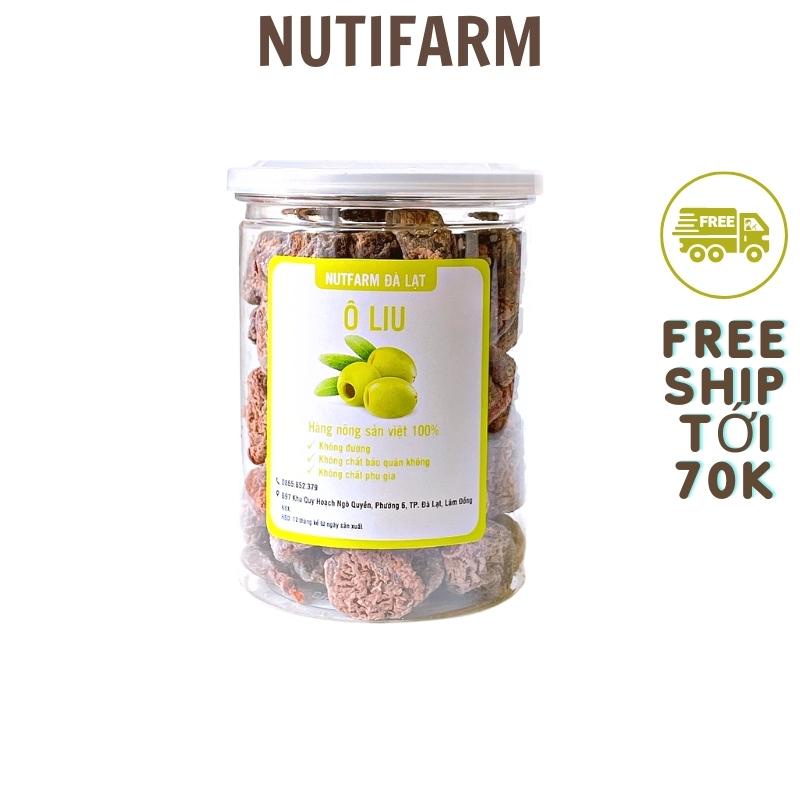 Xí muội không hạt chua ngọt 400gr NutiFarm trái cây sấy đặc sản đà lạt