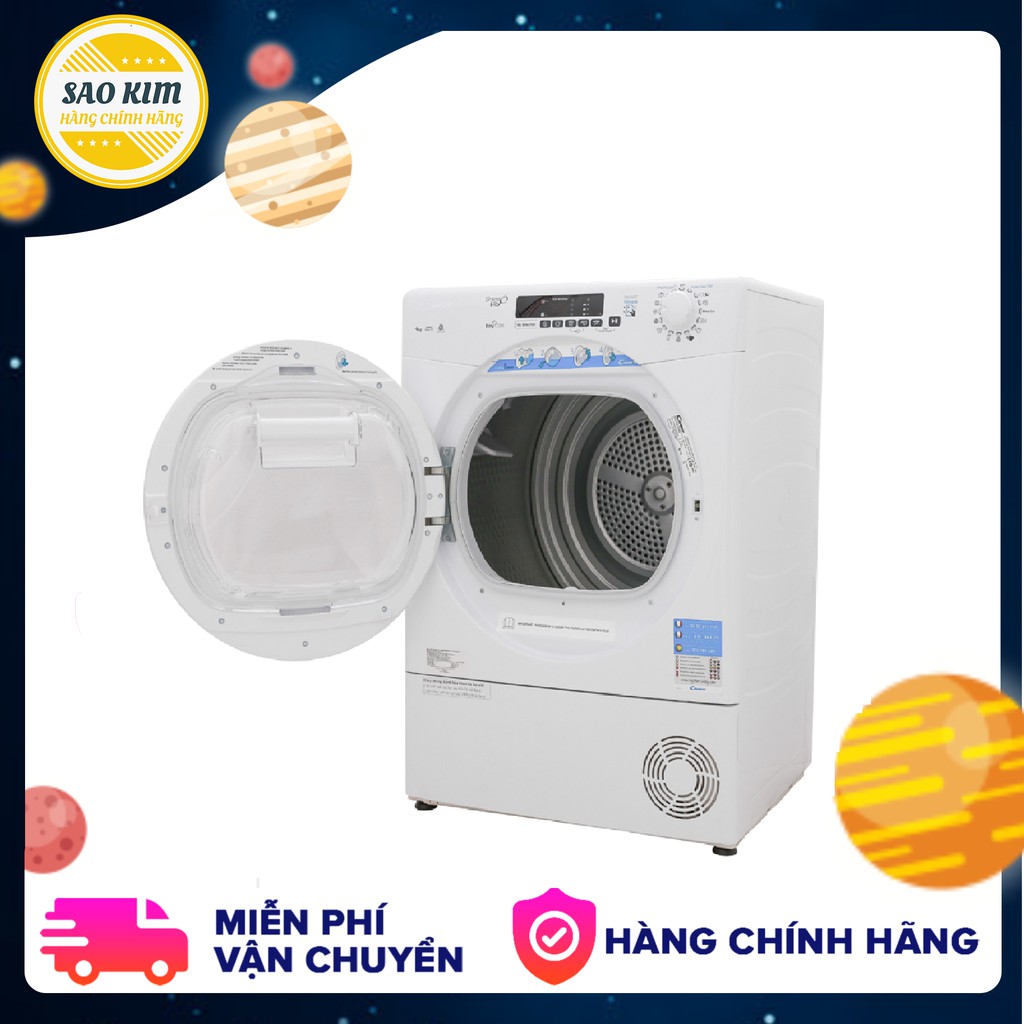 Máy sấy ngưng tụ Candy 9 Kg GVS C9DE-S