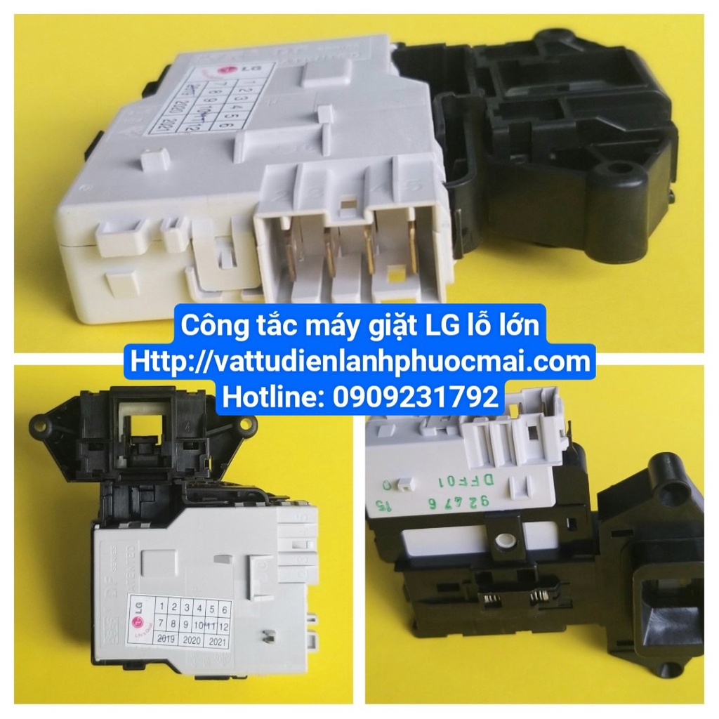 CÔNG TẮC MÁY GIẶT LG CỬA TRƯỚC LỖ LỚN PHƯỚC MÃI