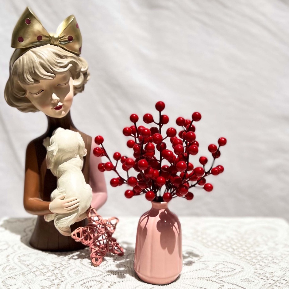 Lọ hoa gốm MINI, bình bông decor trang trí để bàn xinh xắn theo phong cách vintage, hiện đại