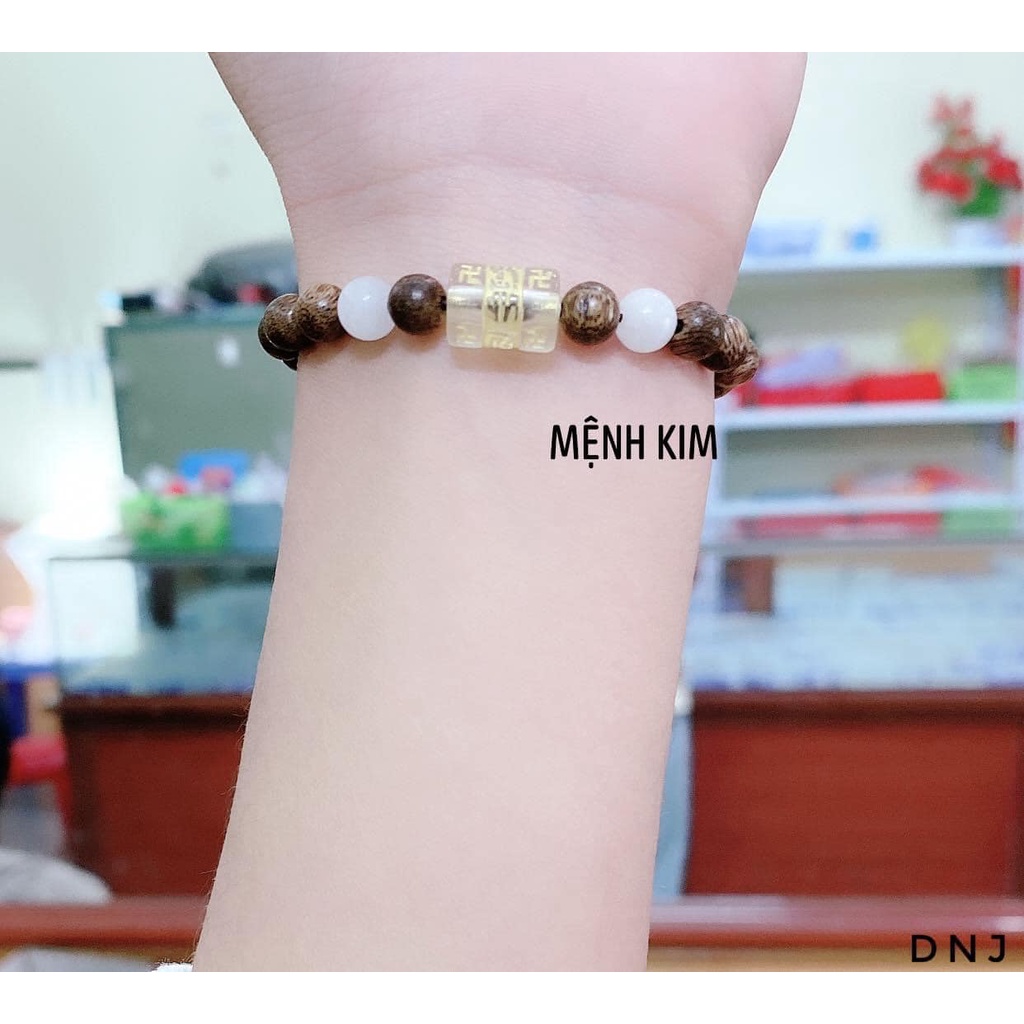 Vòng tay trầm hương lu thống phong thủy an yên tài lộc