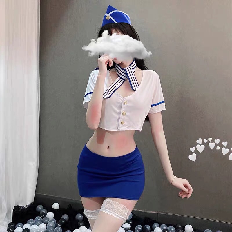 Cosplay Tiếp Viên Hàng Không ✈️ ✈️ | Cosplay Sexy