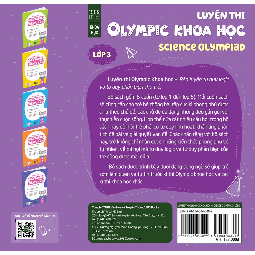 Sách - Luyện Thi Olympic Khoa Học - Science Olympiad Lớp 3