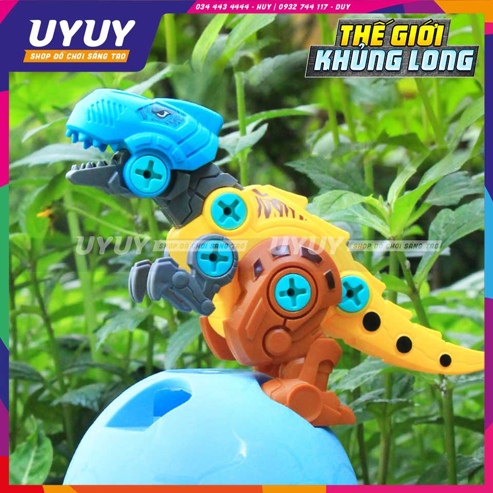 [Mã LIFETOYS1 giảm 30K đơn 99K] Bộ Lắp Ghép Trứng Khủng Long ✨Sáng Tạo✨ Độc Đáo - Giúp Bé Sáng Tạo, Khám Phá Thế Giới