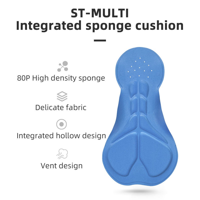 Bộ quần áo đạp xe đạp ROCKBROS màu đen thoáng khí thời trang mùa hè cho nam nữ