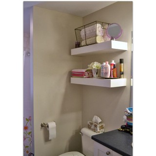 Kệ gỗ để đồ phòng tắm 30cm x 15cm (chọn màu)