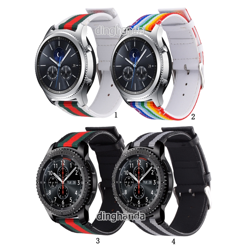 Dây đeo nylon cho đồng hồ thông minh Samsung Gear S3 Classic S3 Frontier