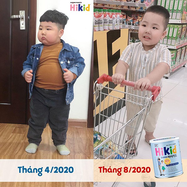 [Tem chống hàng giả] Sữa Hikid bò, dê tăng chiều cao đủ vị 600-700g Date mới