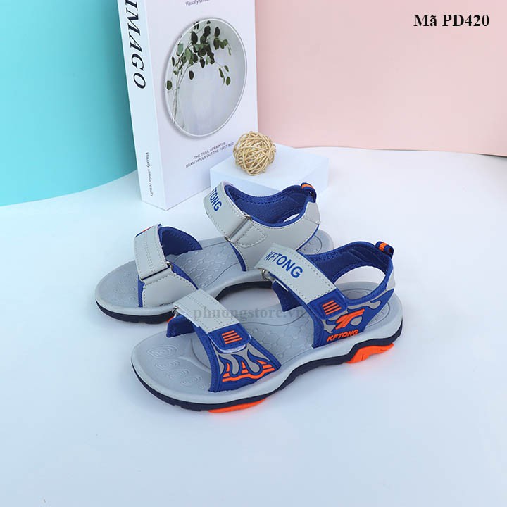 Giày sandal cho bé trai từ 4-10 tuổi phong cách PD420