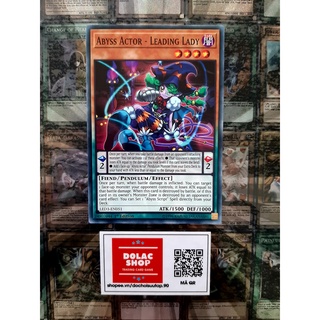 [ Đỗ Lạc Shop ] Thẻ Bài Mint90 Yugioh Pen Abyss Actor - Leading Lady  - Common
