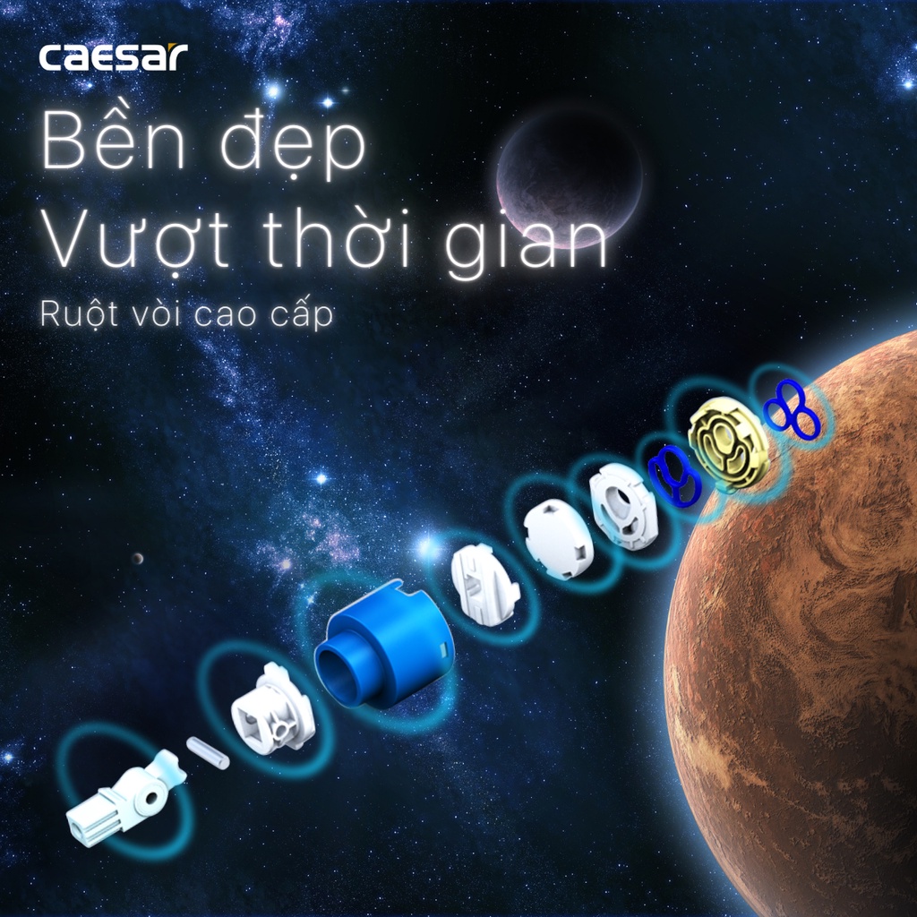 Vòi Lavabo Cao Nóng Lạnh - B900CU CAESAR