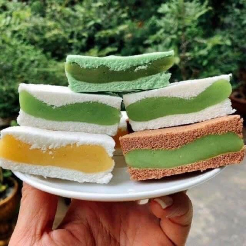 Bánh in đậu xanh sầu riêng 360GR  Tân Huê Viên