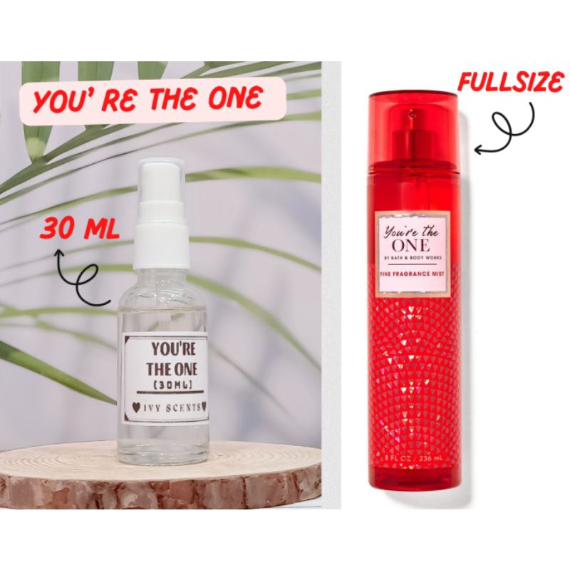 (30ML)XỊT THƠM YOU THE ONE BATH AND BODYWORKS