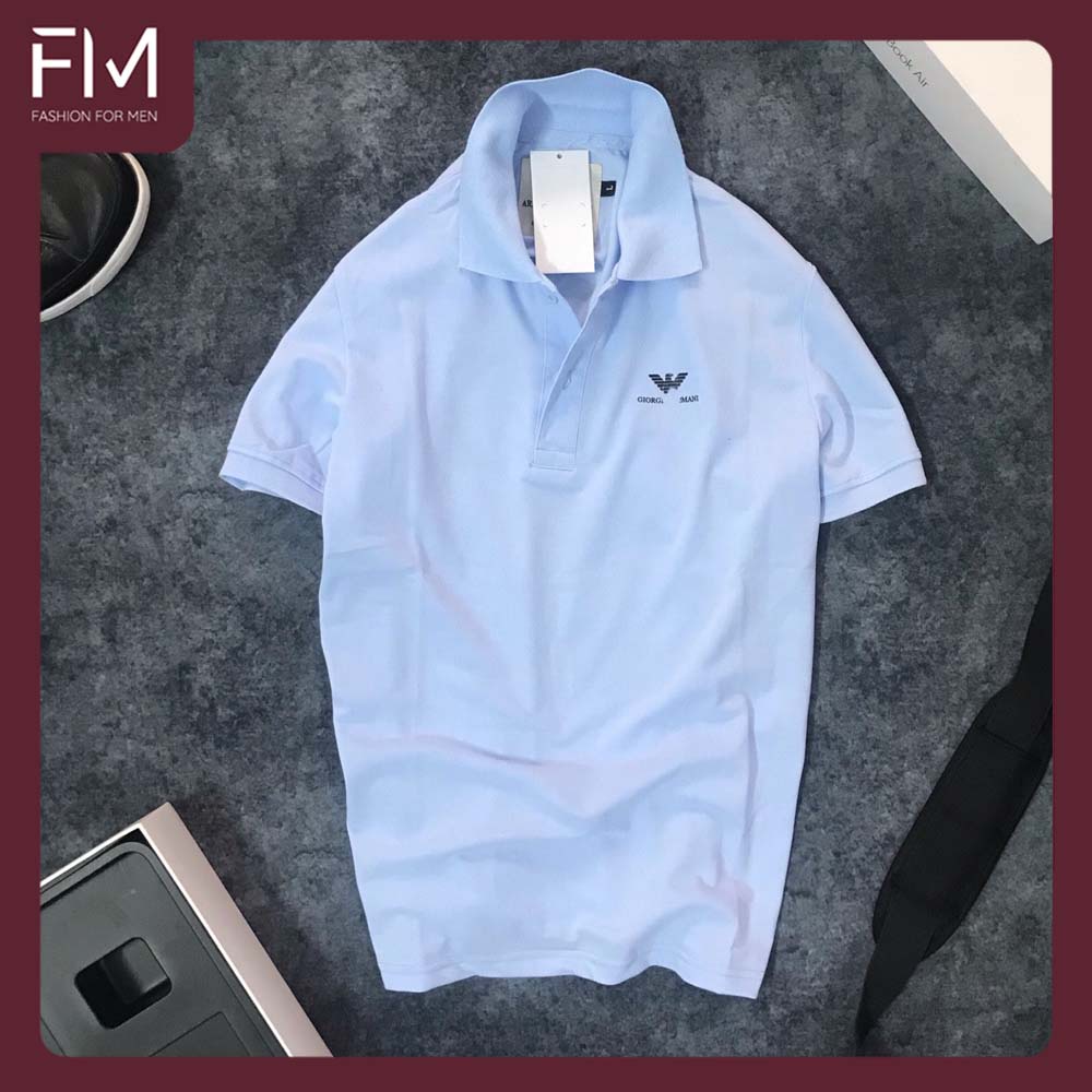 Áo Polo nam cổ bẻ ngắn tay, chất liệu vải cá sấu cotton cao cấp, trẻ trung, năng động – FORMEN SHOP – FMIW006