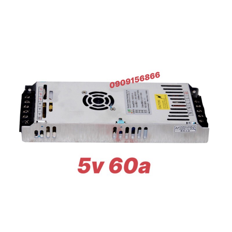 Nguồn 5v 60A siêu mỏng