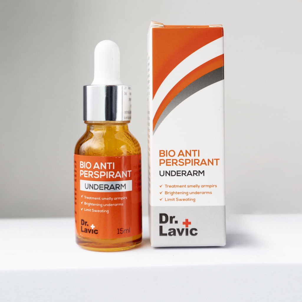 Serum hôi nách Dr.Lavic Bio Anti Perspirant Underarm khử mùi hôi nách hôi chân công nghệ USA 15ml DR932