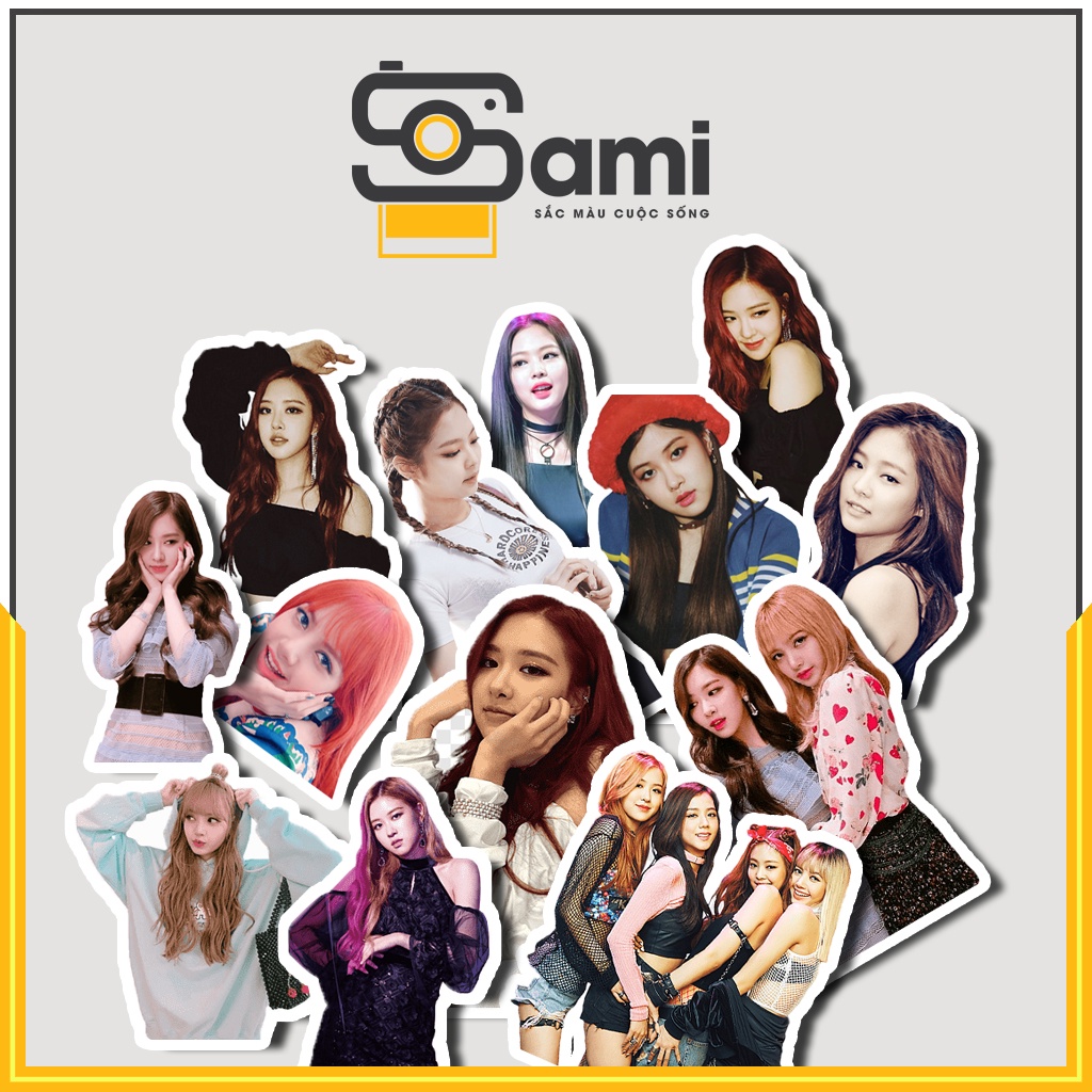 In sticker theo yêu cầu chống nước 1 tờ a4  trang trí SAMI