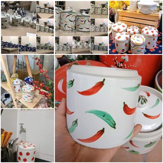 Vại muối dưa cà gốm sứ bát tràng