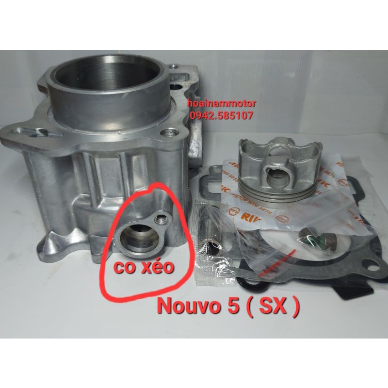 Bộ lòng xilanh Nouvo 4 , No 5 , No 6